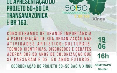 Projeto 50+50 – Região das Águas
