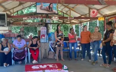 As Margaridas da Transamazônica estiveram reunidas no Sitio Aline Flor em Brasil Novo.