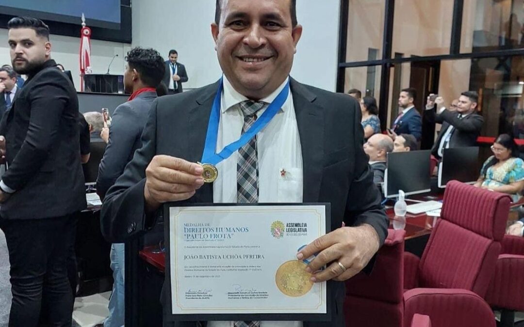 FVPP recebe Medalha Paulo Frota de Direitos Humanos