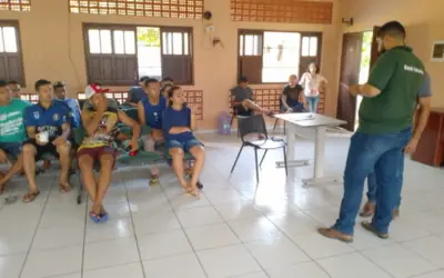 FVPP cadastra os alunos da Casa Familiar Rural de Altamira para Curso de Formação Inicial e Continuada (FIC) do projeto SAFE