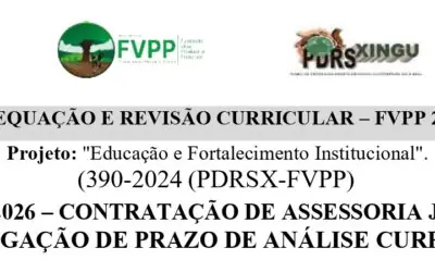 PRORROGAÇÃO DE PRAZO DE ANÁLISE CURRICULAR – TDR 004/2026 – CONTRATAÇÃO DE ASSESSORIA JURÍDICA